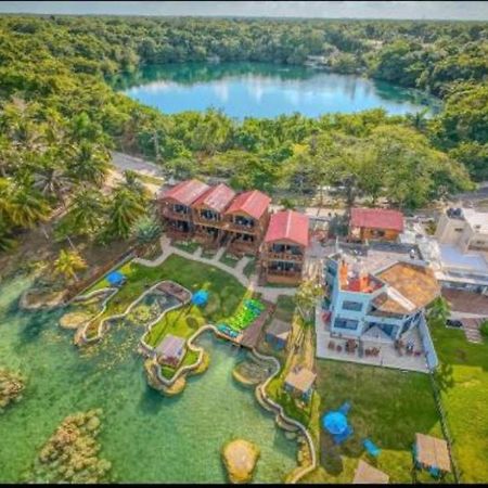 Blue Caribe Bacalar Front Lagoon 외부 사진