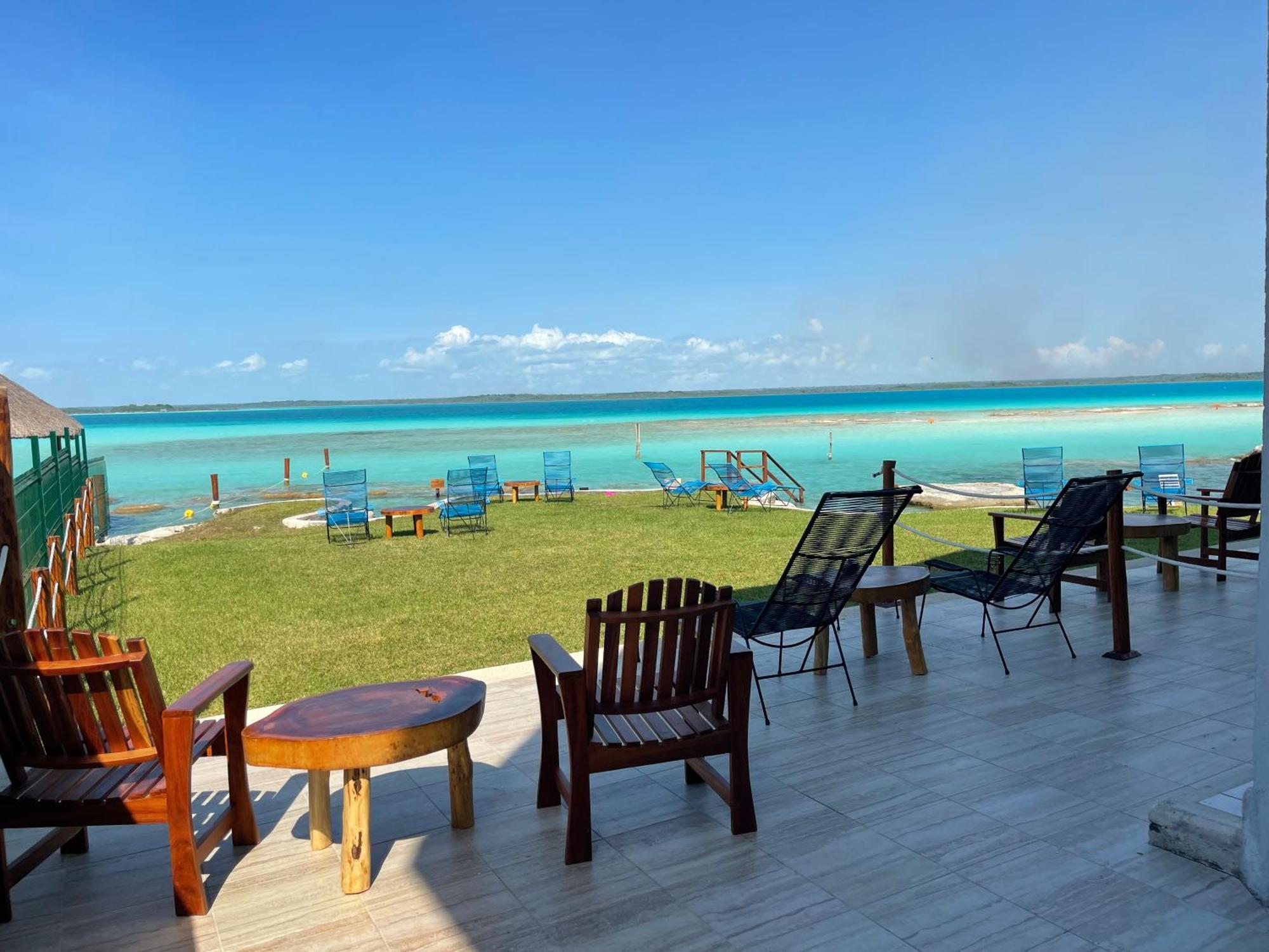 Blue Caribe Bacalar Front Lagoon 외부 사진
