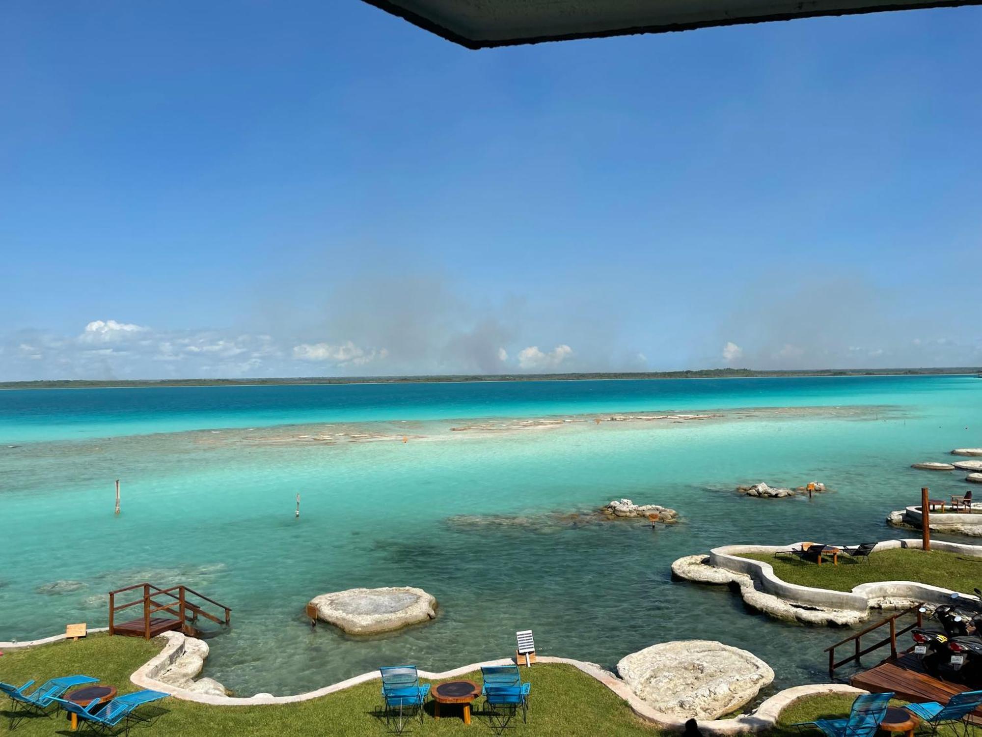 Blue Caribe Bacalar Front Lagoon 외부 사진