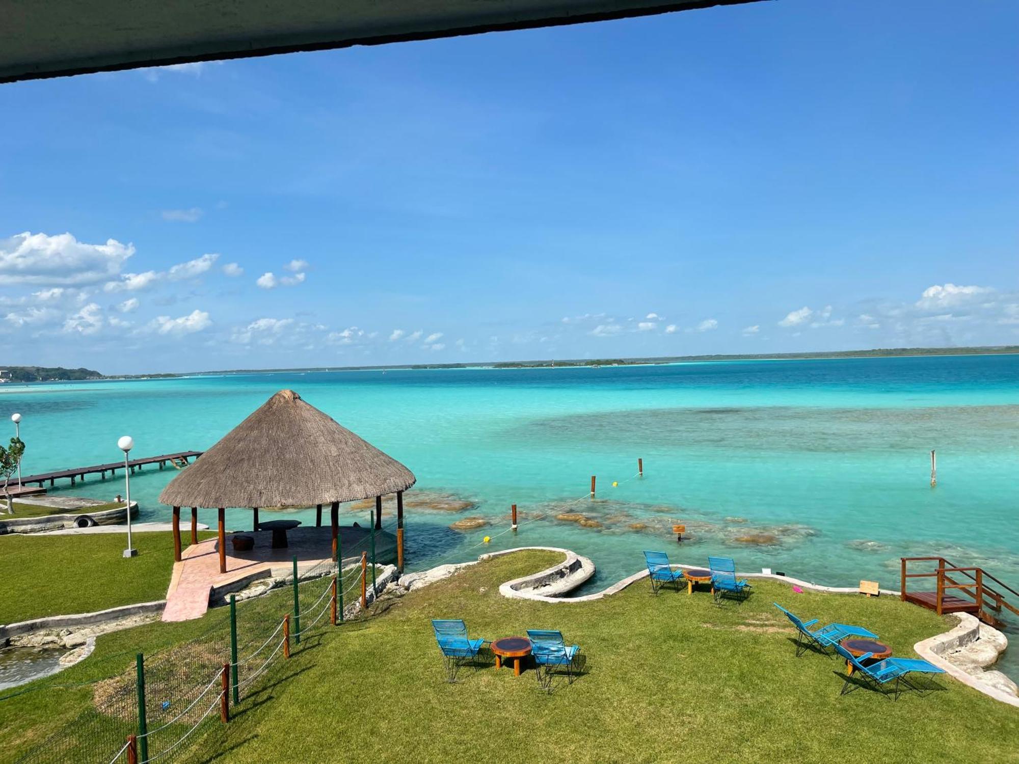 Blue Caribe Bacalar Front Lagoon 외부 사진