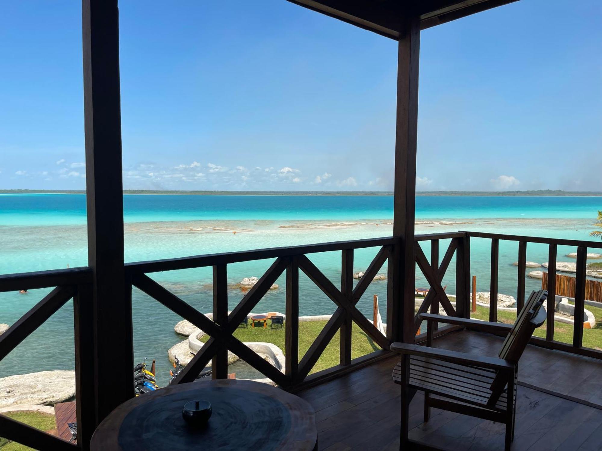 Blue Caribe Bacalar Front Lagoon 외부 사진