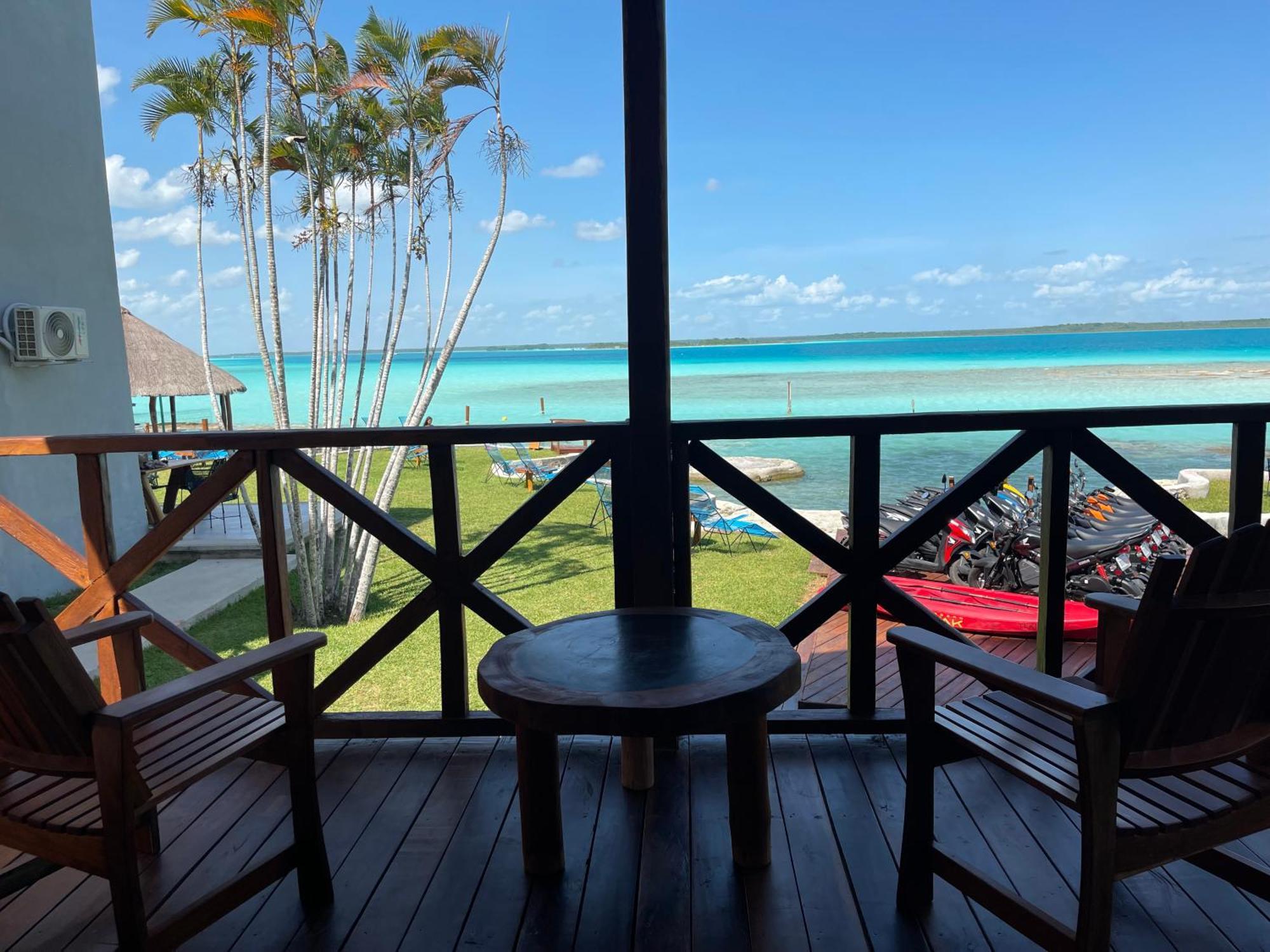 Blue Caribe Bacalar Front Lagoon 외부 사진