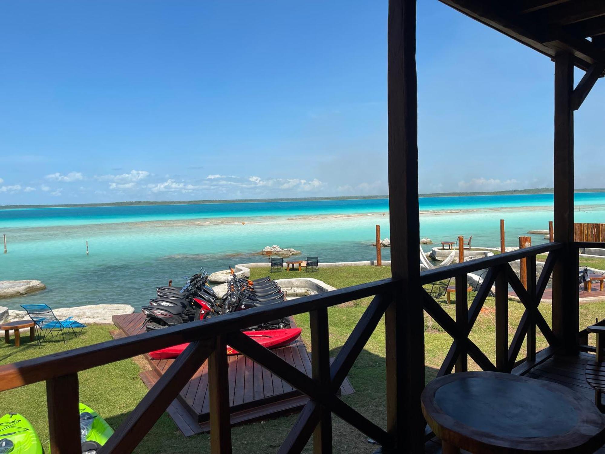 Blue Caribe Bacalar Front Lagoon 외부 사진