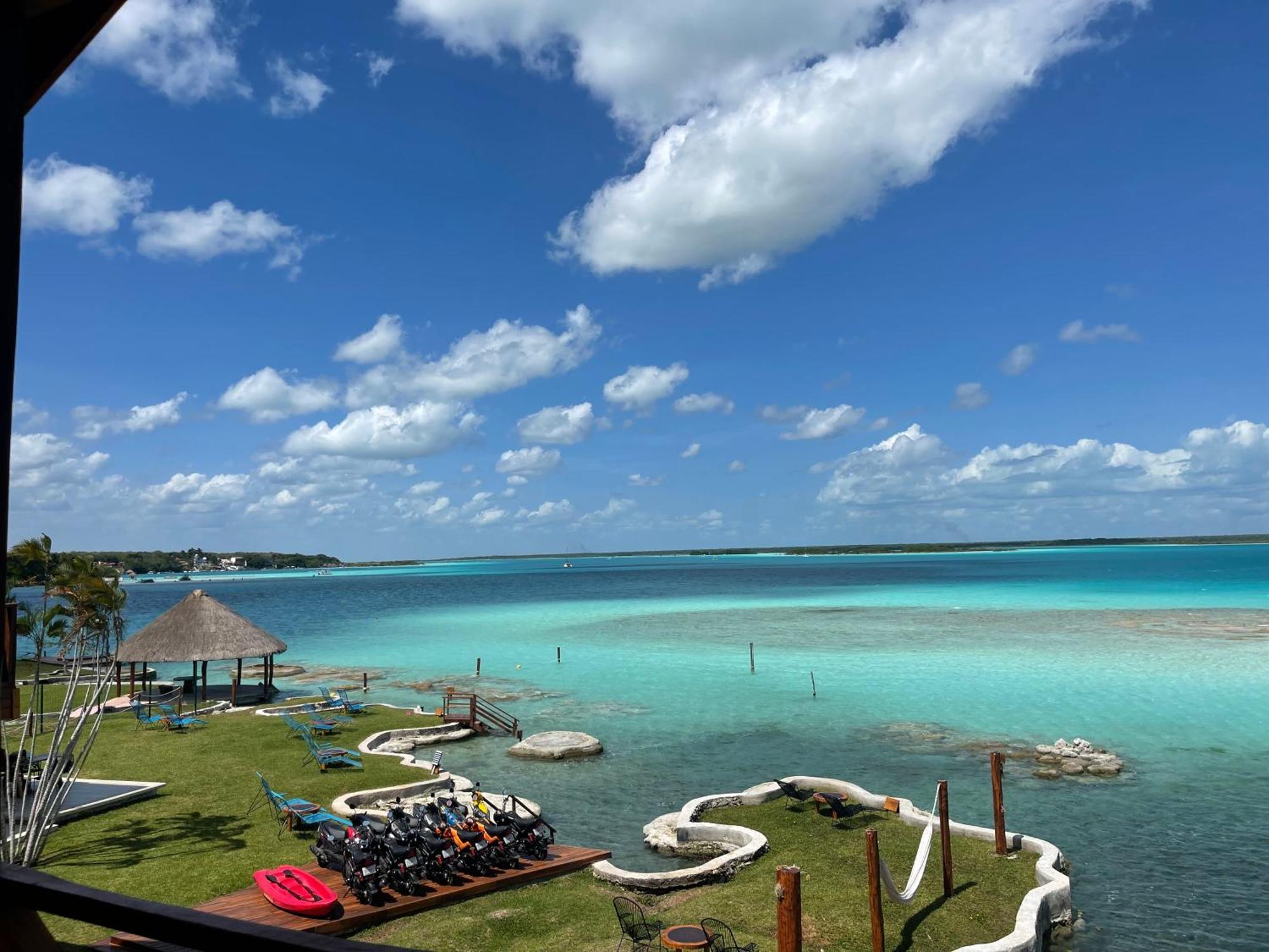 Blue Caribe Bacalar Front Lagoon 외부 사진