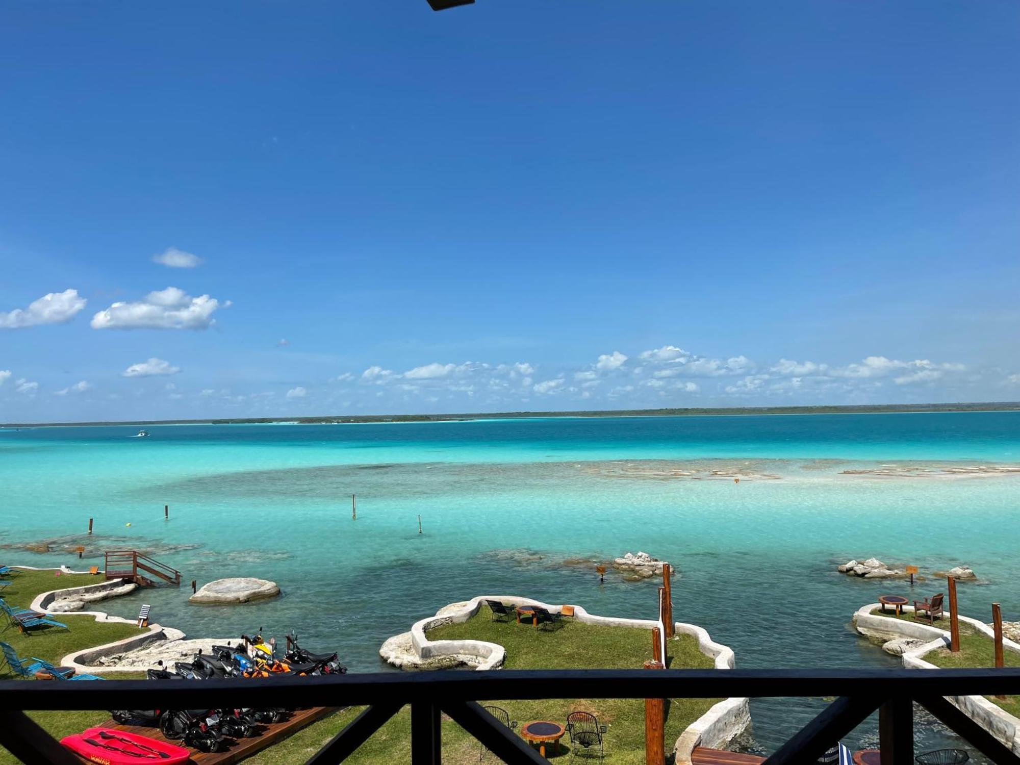 Blue Caribe Bacalar Front Lagoon 외부 사진