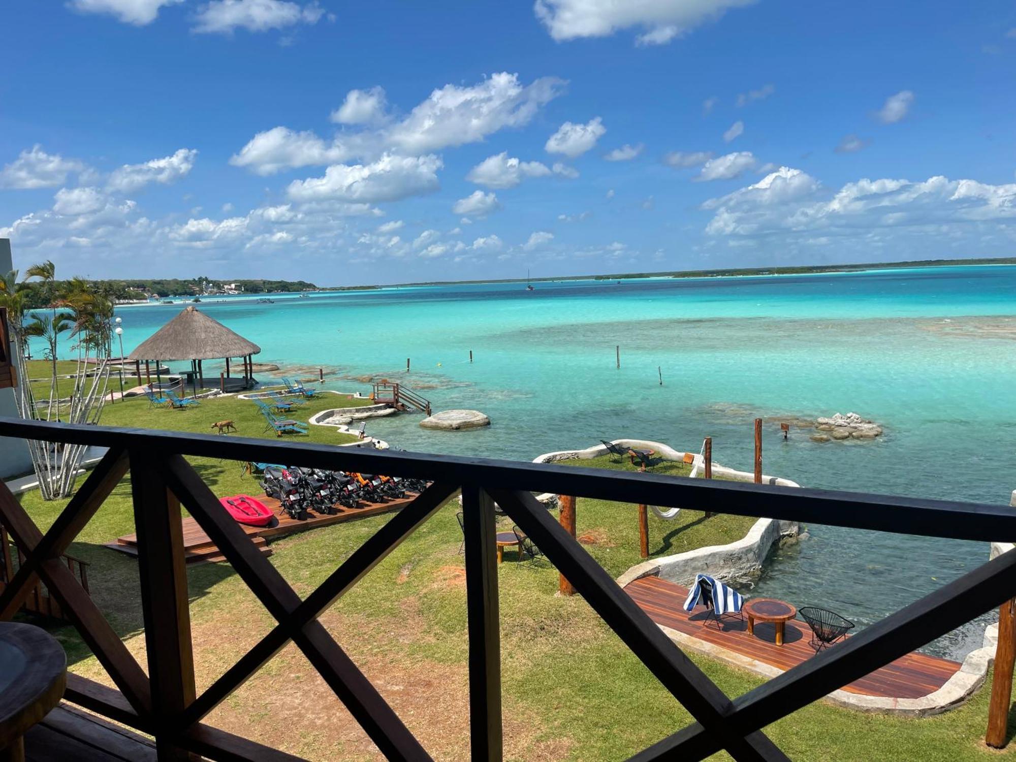 Blue Caribe Bacalar Front Lagoon 외부 사진