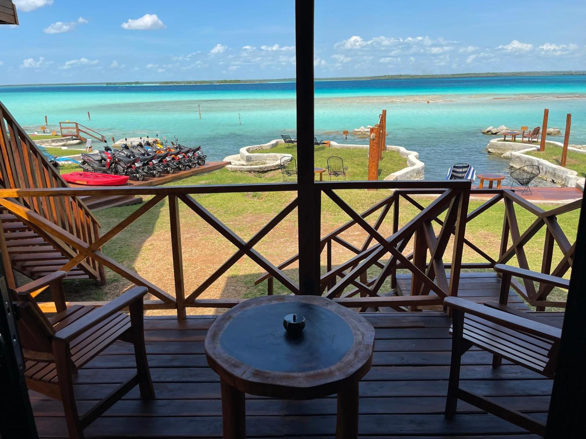 Blue Caribe Bacalar Front Lagoon 외부 사진