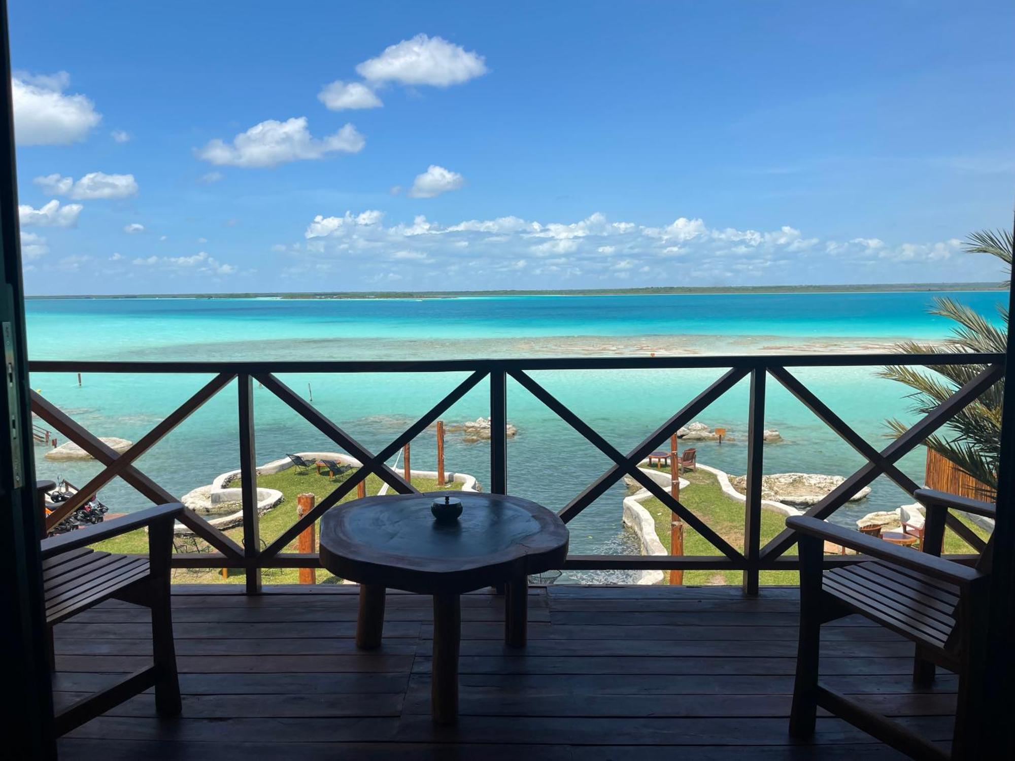 Blue Caribe Bacalar Front Lagoon 외부 사진