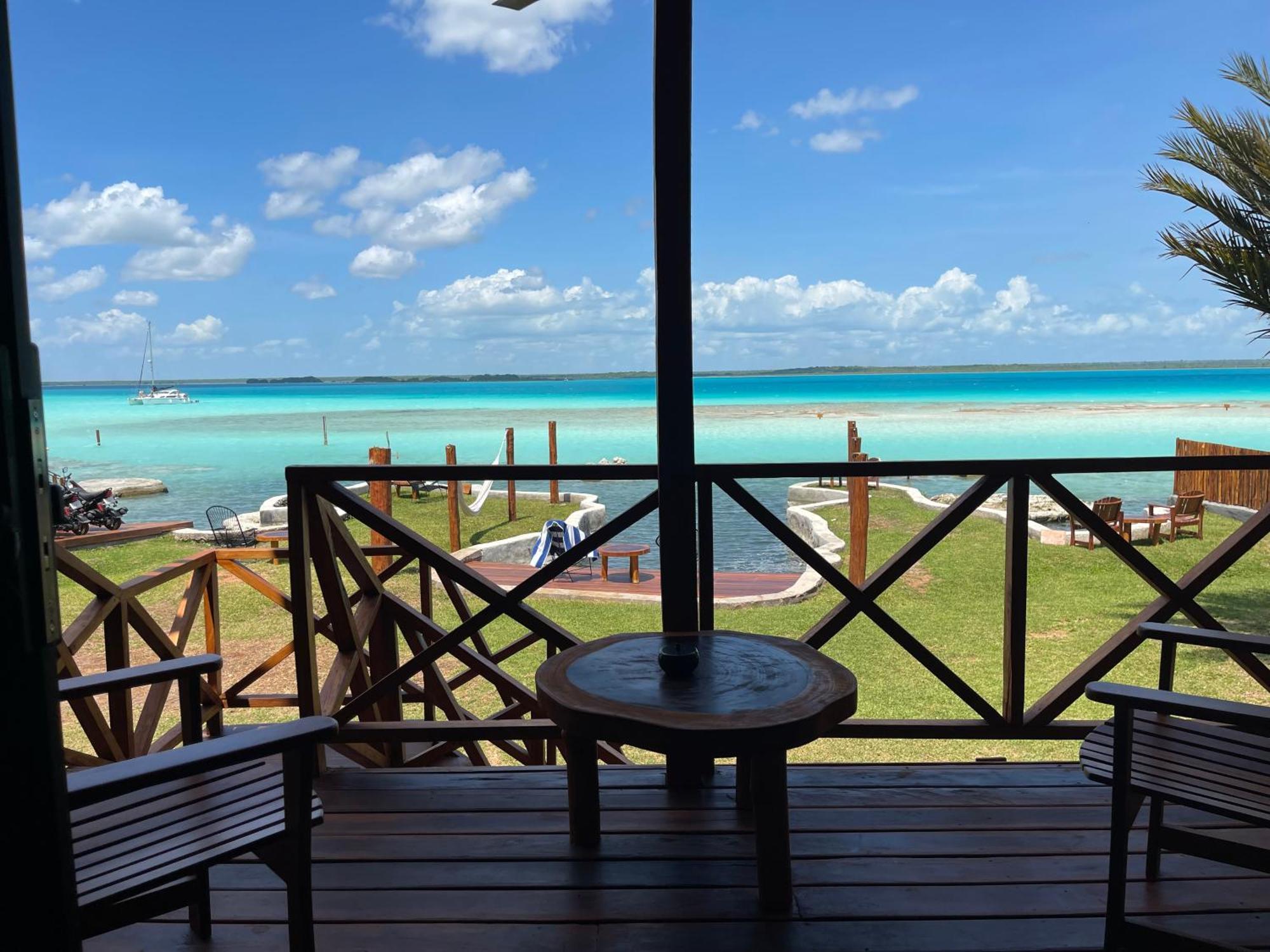 Blue Caribe Bacalar Front Lagoon 외부 사진