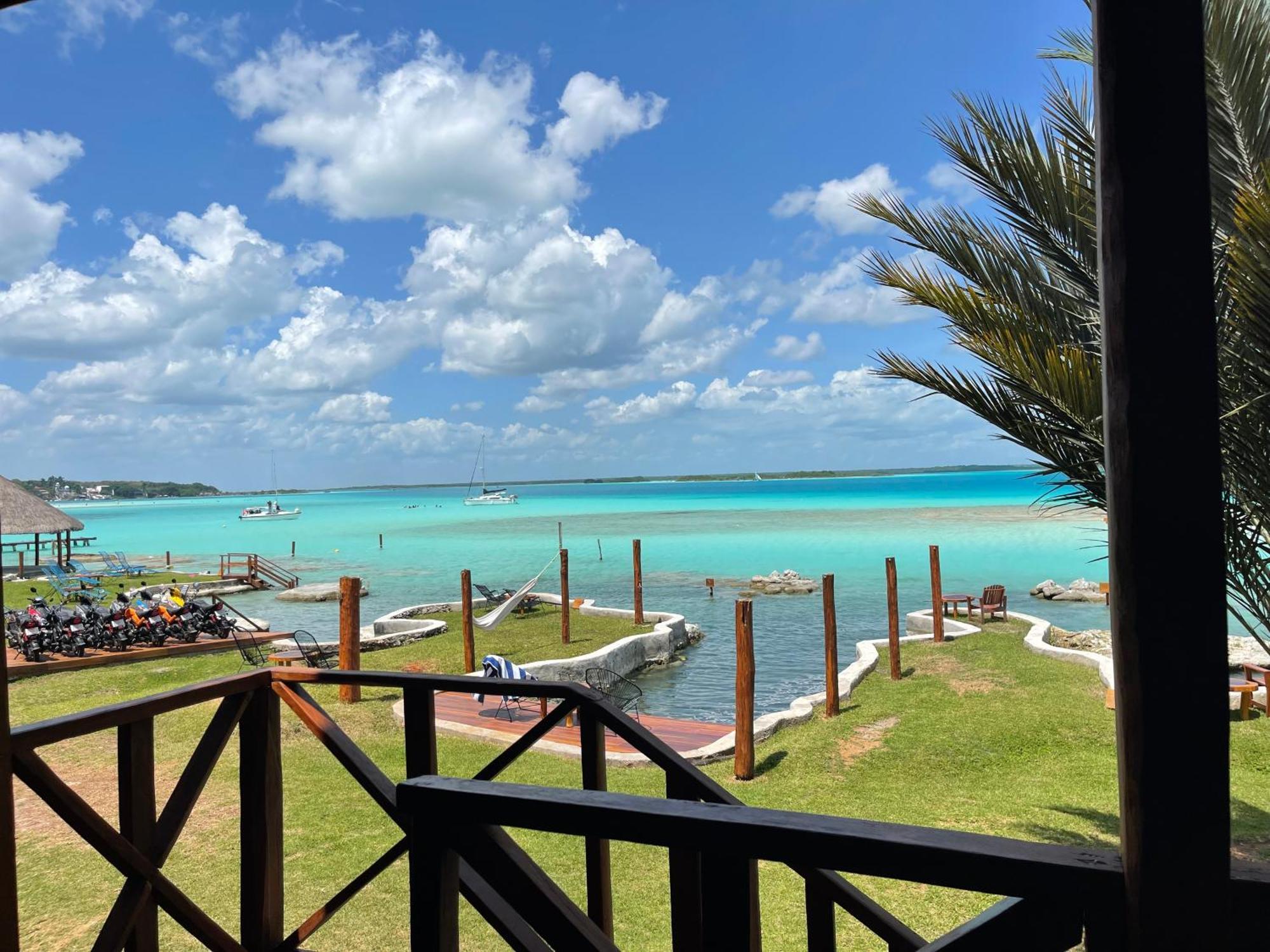 Blue Caribe Bacalar Front Lagoon 외부 사진