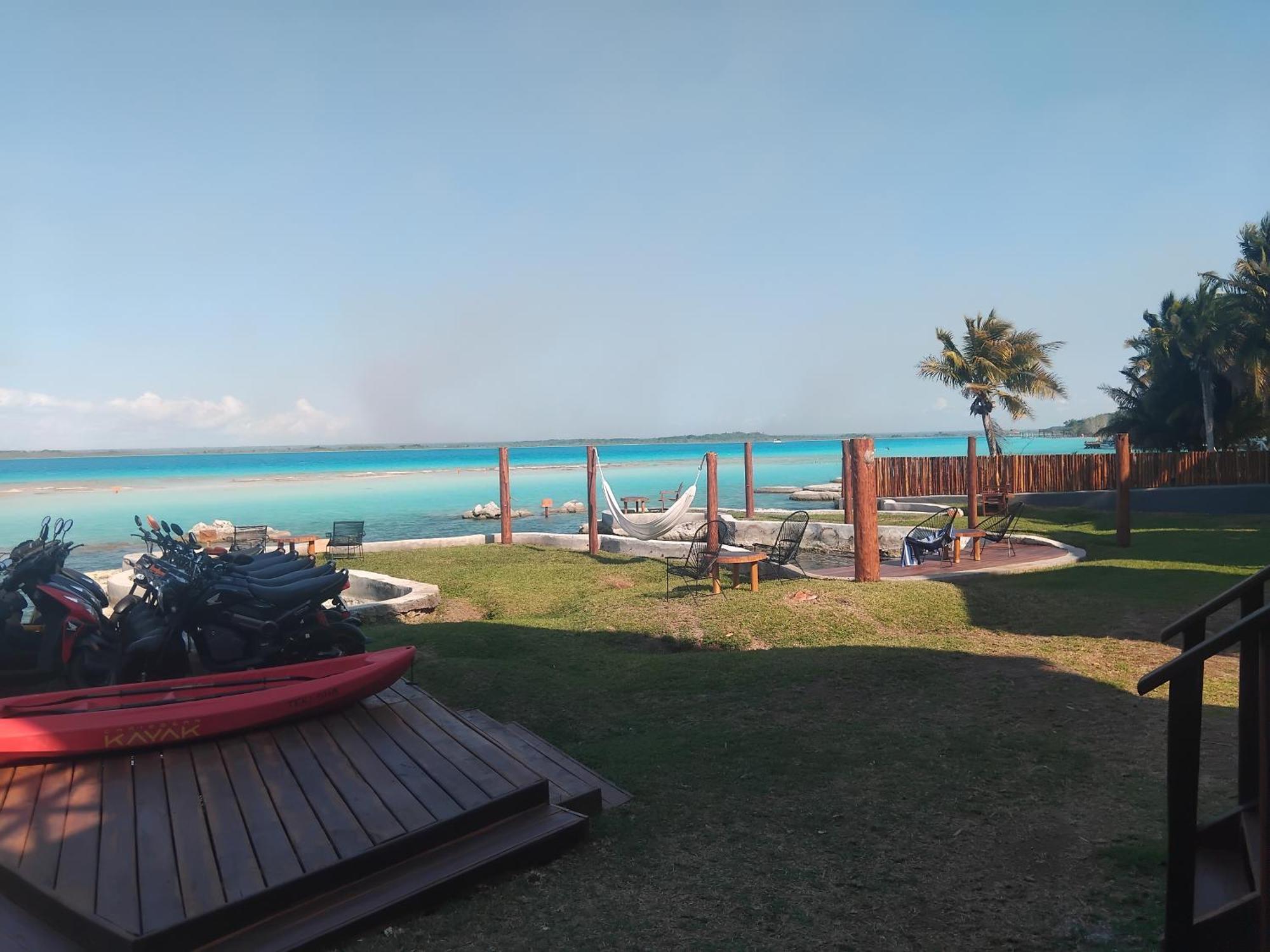 Blue Caribe Bacalar Front Lagoon 외부 사진