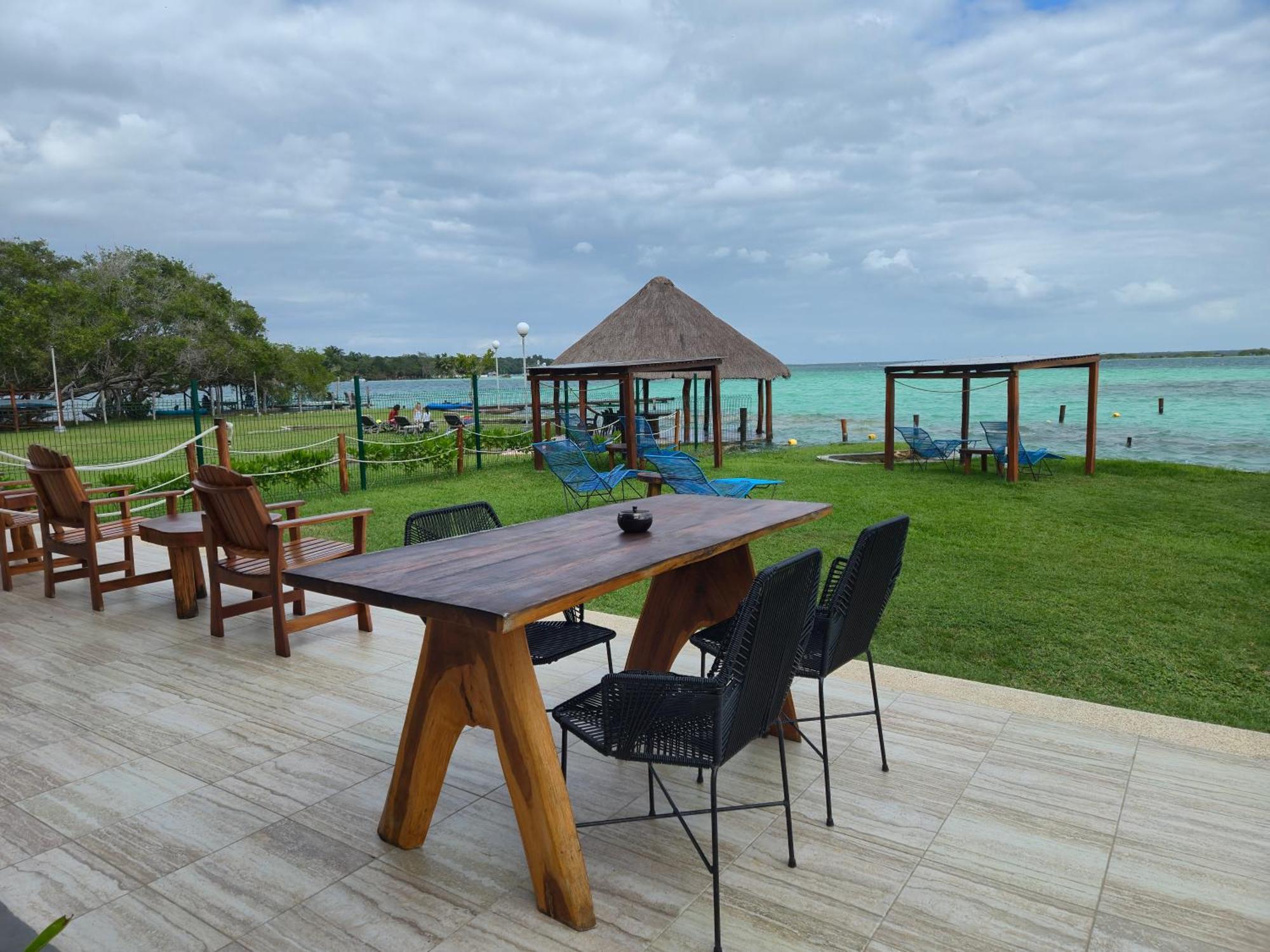 Blue Caribe Bacalar Front Lagoon 외부 사진