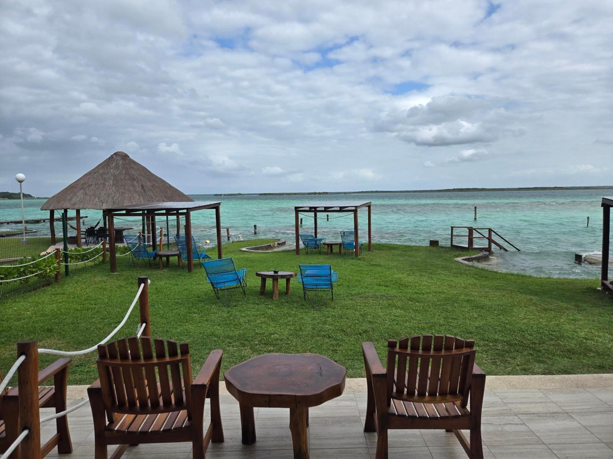 Blue Caribe Bacalar Front Lagoon 외부 사진